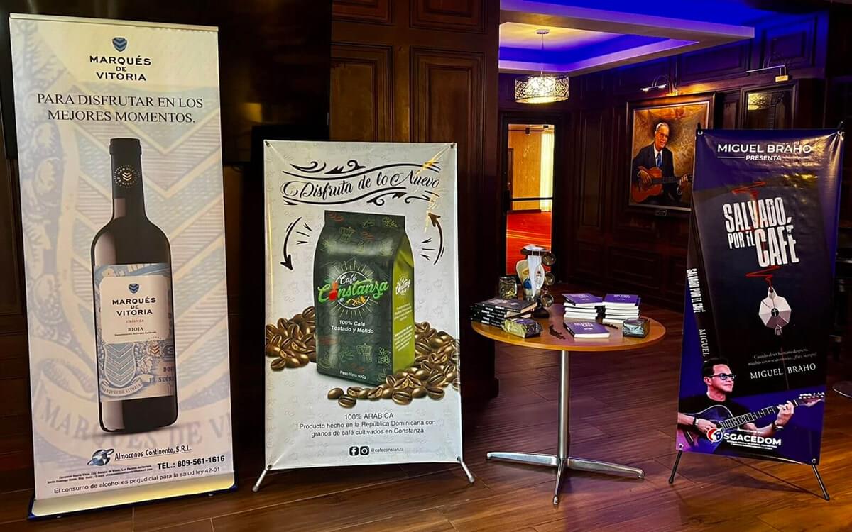 Marques de vitoria y Cafe Constanza lanzamiento